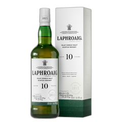 ერთალაოიანი შოტლანდიური ვისკი Laphroaig. 10 წლიანი - 0.7L