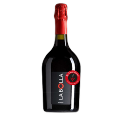 ცქრიალა ღვინო Labolla Lambrusco Etichetta. წითელი