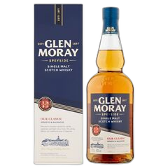 ვისკი - Glen Moray Single Malt Classic - ყუთით - 0.7L