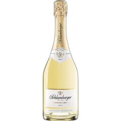 ცქრიალა ღვინო Schlumberger. თეთრი მშრალი