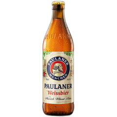 ლუდი - Paulaner გაუფილტრავი - ბოთლი - 0.5L