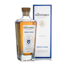 ერთალაოიანი შოტლანდიური ვისკი Glenturret Peat Smoked. 10 წლიანი - 0.7L
