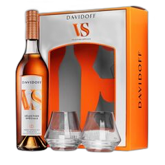 კონიაკი Davidoff V.S (სასაჩუქრე 2 ჭიქით) - 0.7L