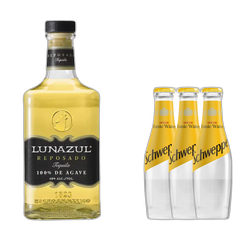Summer Pack - Lunazul Reposado 0.7 L + 3x Schweppes