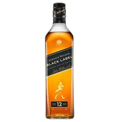 შოტლანდიური ვისკი Johnnie Walker Black Label 12 წლიანი - 1L