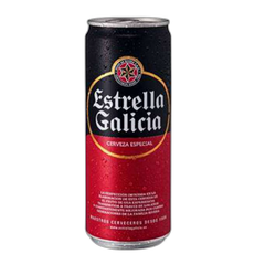 ლუდი - Estrella Galicia lager - ქილა - 0.5 L