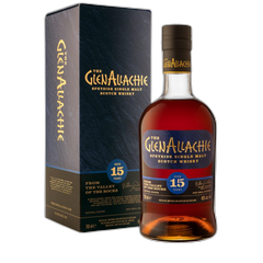 ერთალაოიანი შოტლანდიური ვისკი Glenllachie. 15 წლიანი - 0.7L