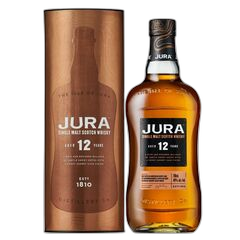 ერთალაოიანი შოტლანდიური ვისკი Jura Malt. 12 წლიანი - 0.7L
