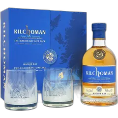 ვისკი ერთალაოიანი შოტლანდიური Kilchoman Machir Bay (სასაჩუქრე. 2 ჭიქით) - 0.7L