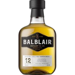 შოტლანდიური ერთალაოიანი ვისკი Balblair. 12 წლიანი - 0.7L