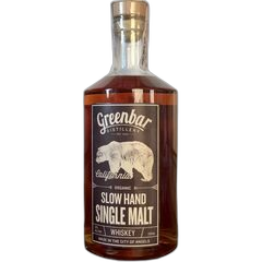 ერთალაოიანი ამერიკული ვისკი Greenbar Slow Hand - 0.7L