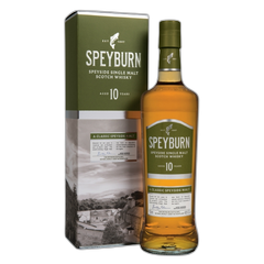 ერთალაოიანი შოტლანდიური ვისკი Speyburn Malt. 10 წლიანი - 0.7L