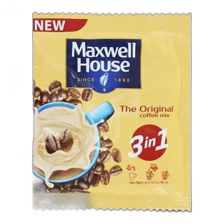 ყავა ხსნადი "მაქსველ ჰაუსი" რძიანი 18გრ