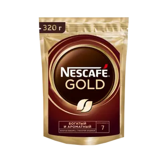 ნესკაფე გოლდი ხსნადი ყავა 320გრ/4600680017495