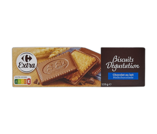 CRF ორცხობილა რძიანი შოკოლადით 125გრ/3560070427406