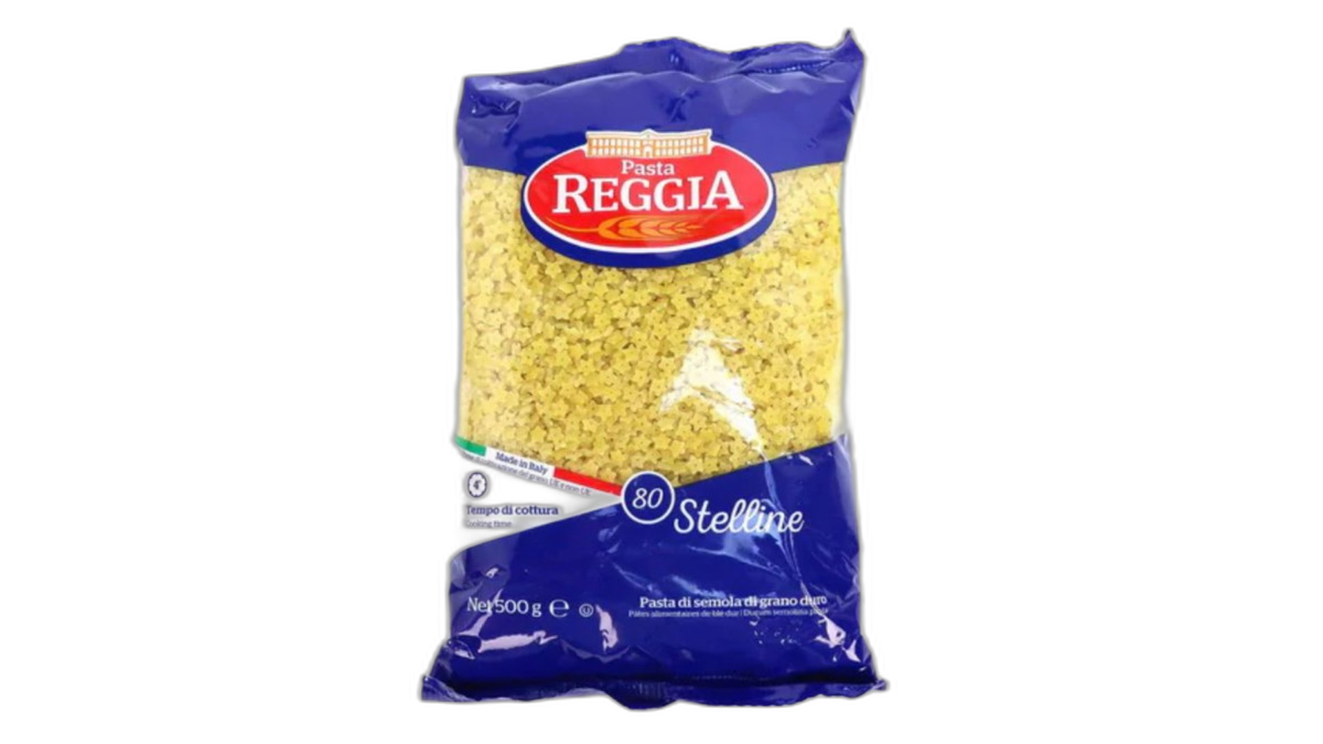 რეჯია მაკარონი სტელინე 500 გრ/8008857300801