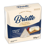 BRIETTE ყველი ნაღების,რბილი-125გრ/4000504149928