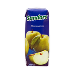 სანდორა წვენი ვაშლის-0.25ლ/4860008431826