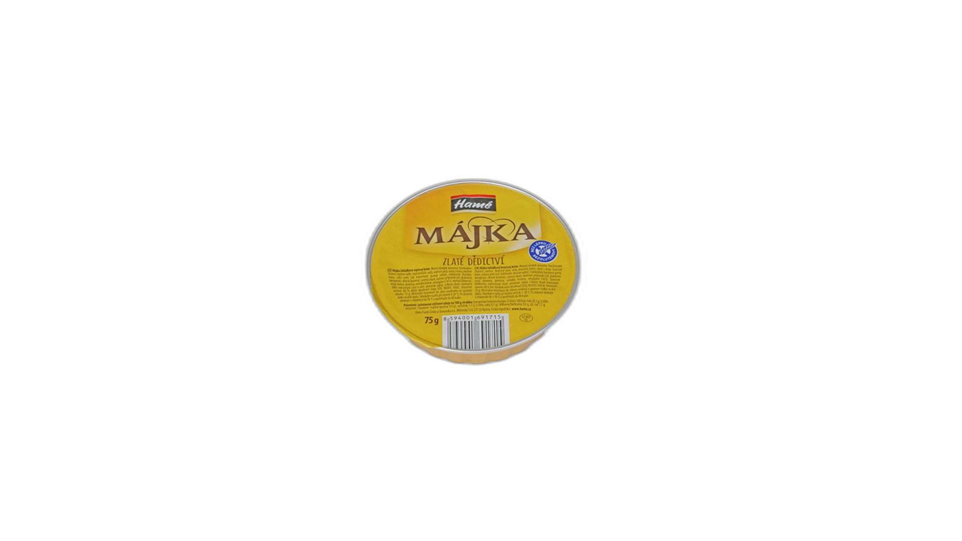 HAME ღორის ღვიძლის პაშტეტი MAJKA-75გრ/8594001691715