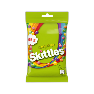 SKITTLES-საღეჭი დრაჟე სკიტლსი მჟავე მიქსი 95 გ