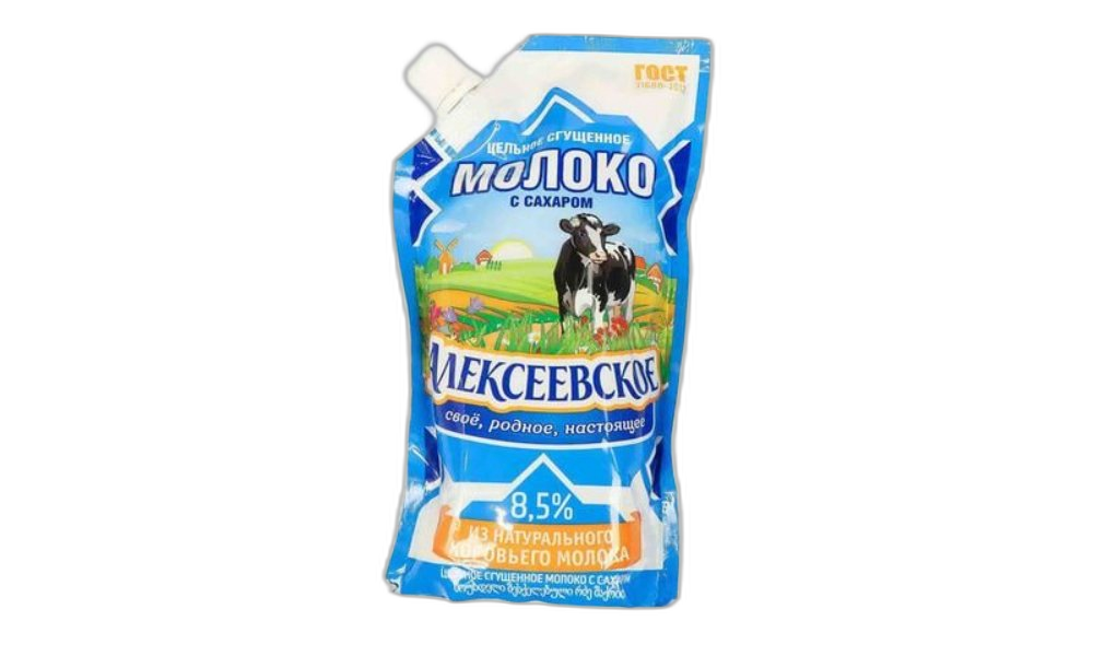 4607109470992 / ალექსევსკოე შესქელებული რძე 8.5% 270