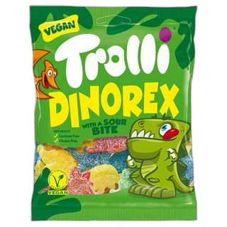 Trolli-ჟელიბონი "დინოზავრები" 100გრ