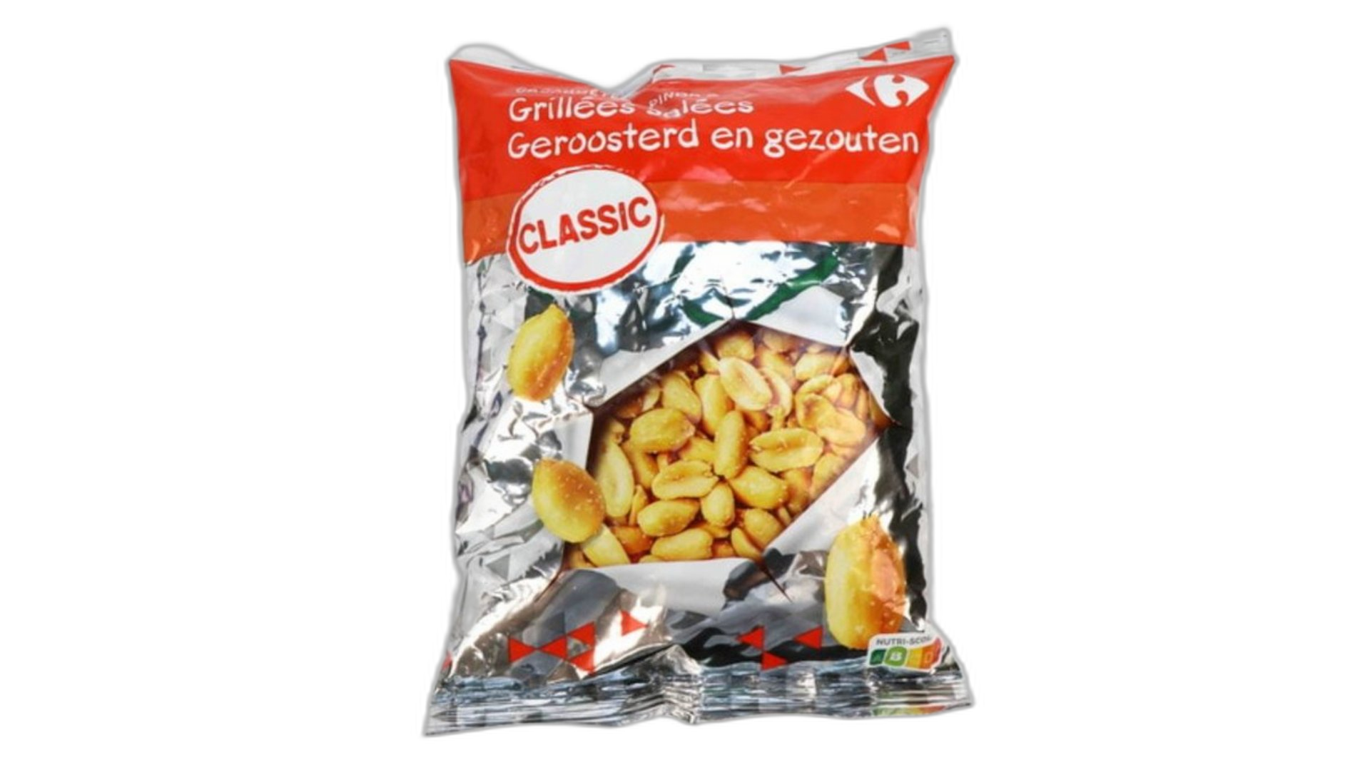 კარფური მოხალული არაქისი მარილით 500 გრ/3560070142224