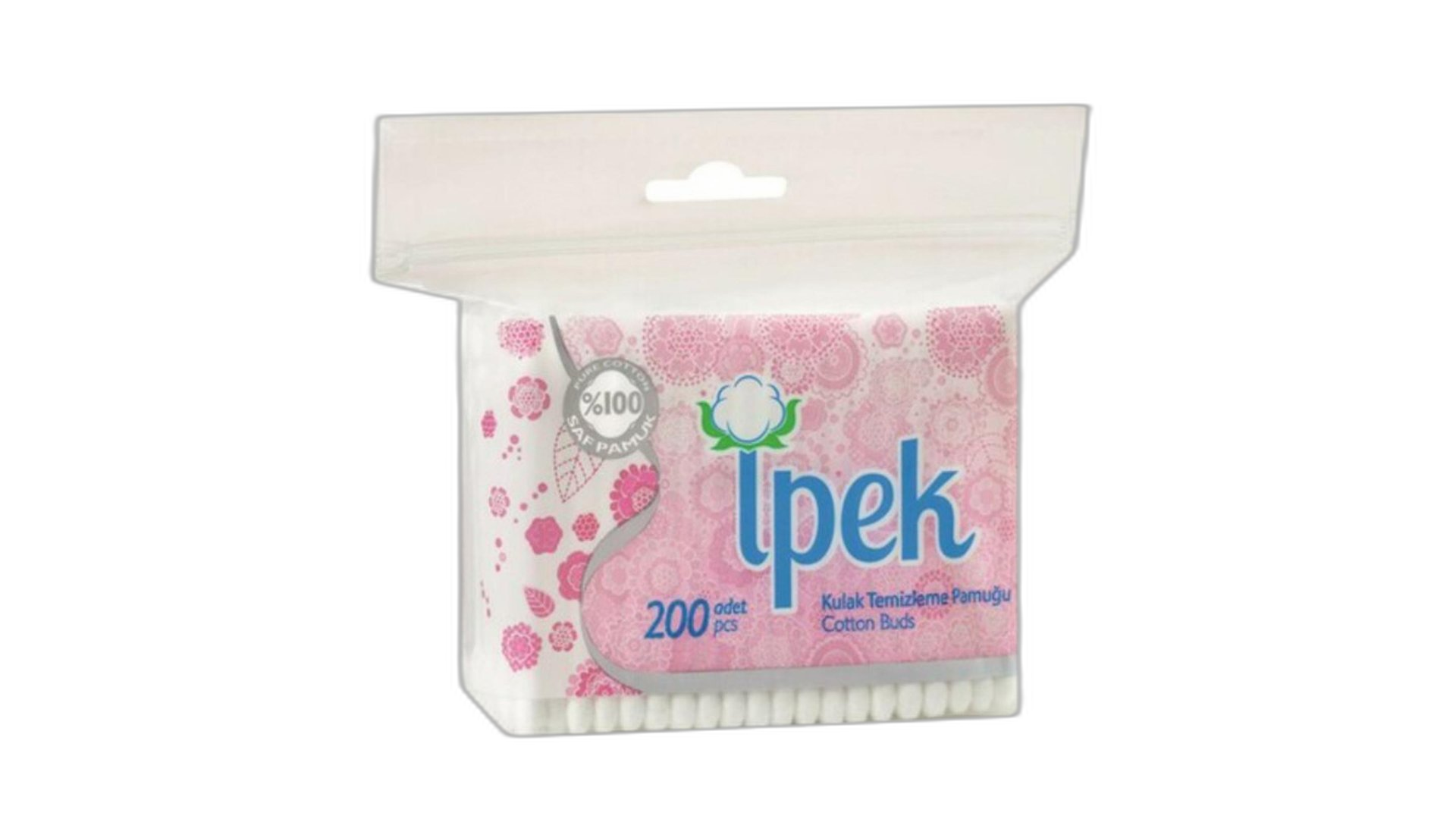 IPEK ბამბის ფირფიტები 200 ც/8691275000264