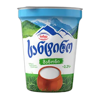 სანტინო მაწონი 3.2% 400 გ./4860051003872