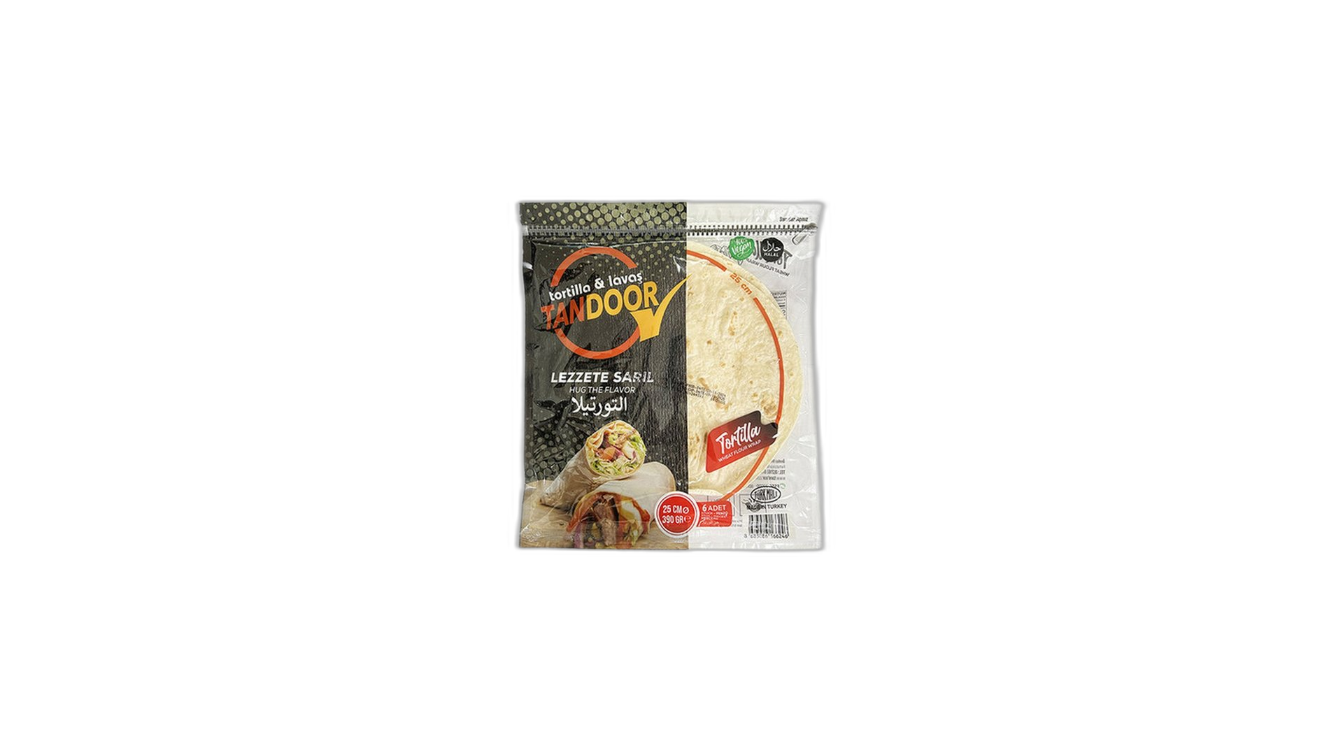 TANDOOR ტორტილა X6 390გ/8683086166246