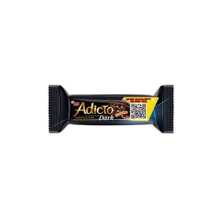 ADDICTO DARK ვაფლი შავი შოკოლადით 50 გრ. (6X24)