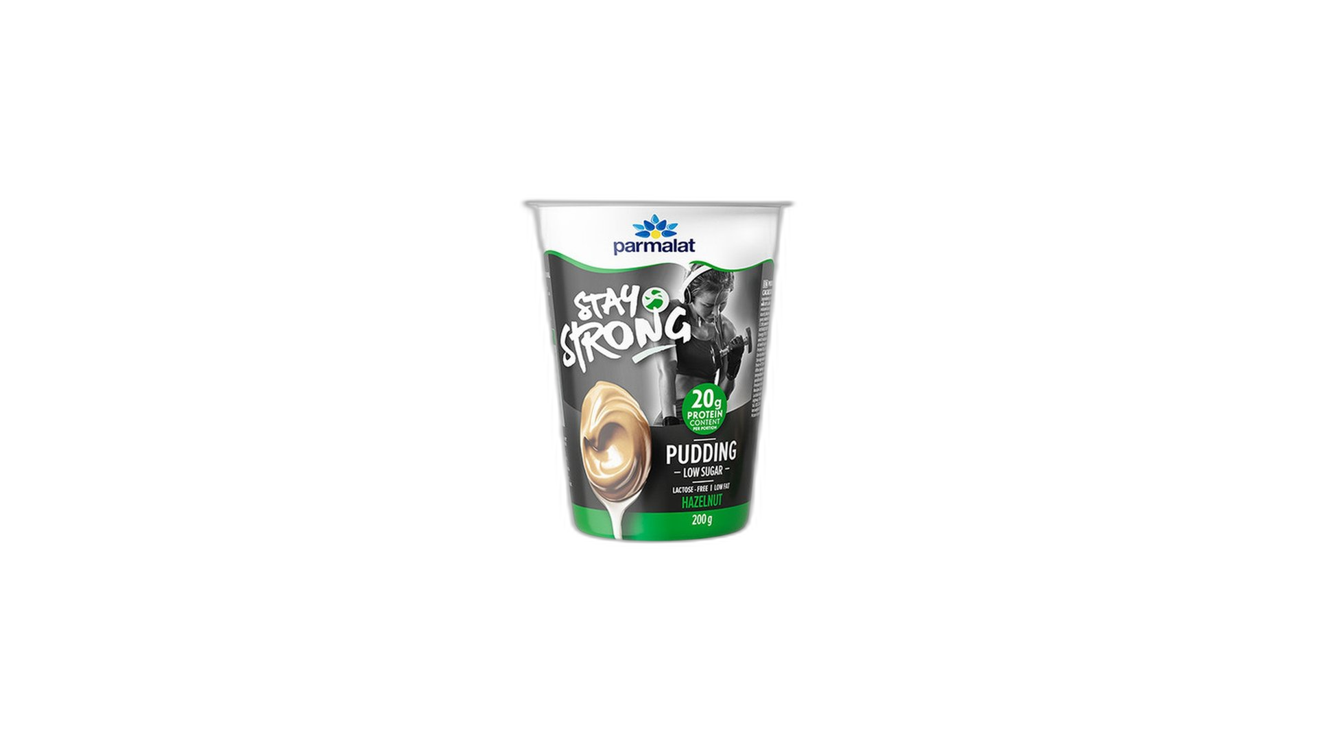 სთეი სთრონგი პროტეინ პუდინგი თხილი 200 გრ/3850354018889