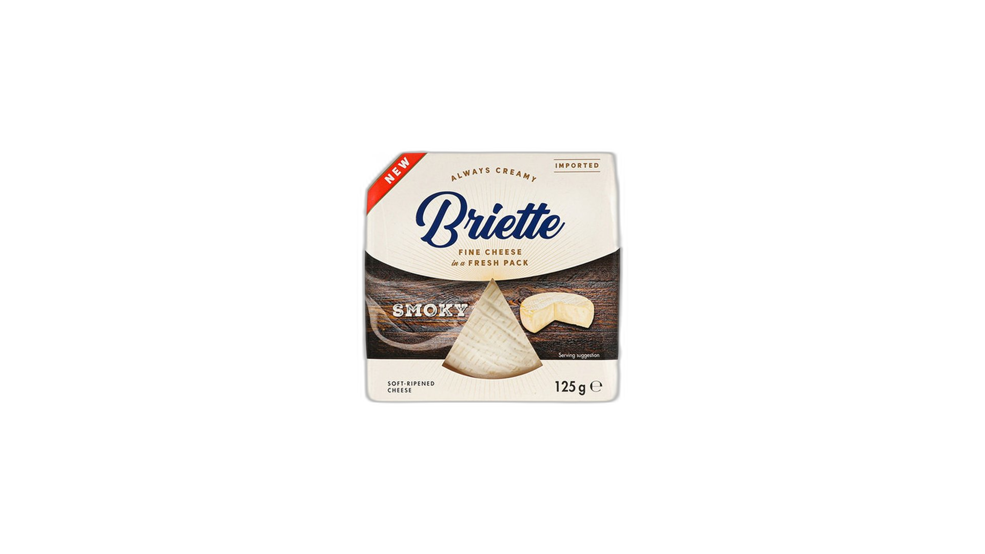 Briette ყველი შებოლილი 125გ/4000504151723