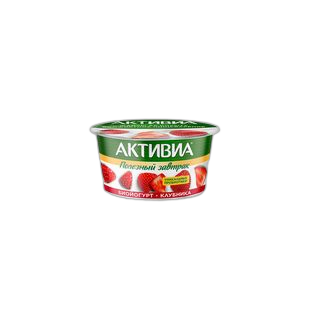 აქტივია იოგურტი მარწყვის 125 გრ/4870206411940