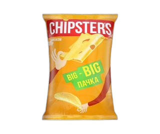 CHIPSTERS ჩიპსი კარტოფილის ყველი-150გ/4820182745881