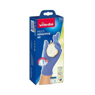 VILEDA ერთჯერადი ხელთათმანი M/L ზომა-40ც/4023103235366