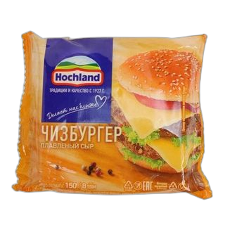 ჰოჩლანდი მდნარი ყველი 150 გრ/4607004890086
