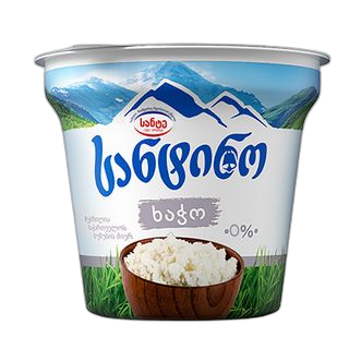 სანტე ხაჭო უცხიმო 0% 180 გ..4860051004022