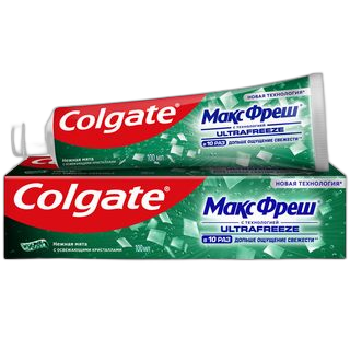 colgate maxfresh clean mint მწვანე 100 მლ. კბილის პასტა/5900273133151 1ც