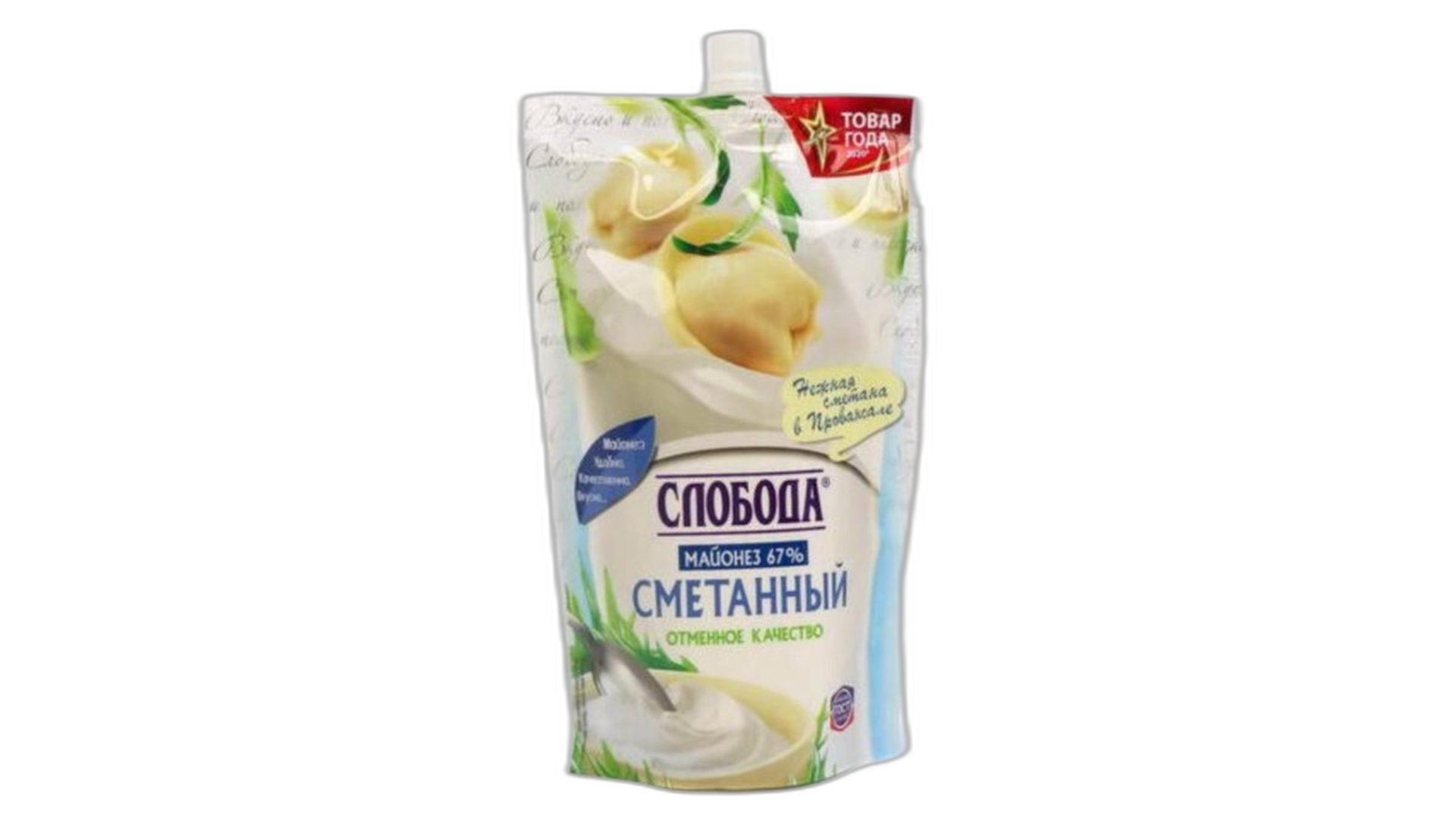 სლობოდა მაიონეზი ნაღები 400 მლ/4600699508045 1ც