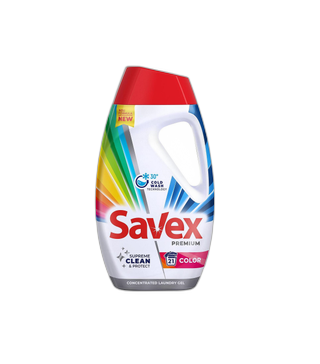 SAVEX ფერადი ქსოვილის სარეცხი სითხე-945მლ/3800024047848