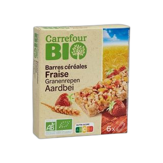 Carrefour ორგანული მარწყვის მარცვლეულის ბატონები 138 გ