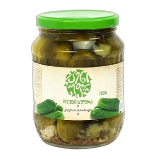 ჩვენი სუფრა კიტრის მარინადი 700 გრ/4760065703563 1ც