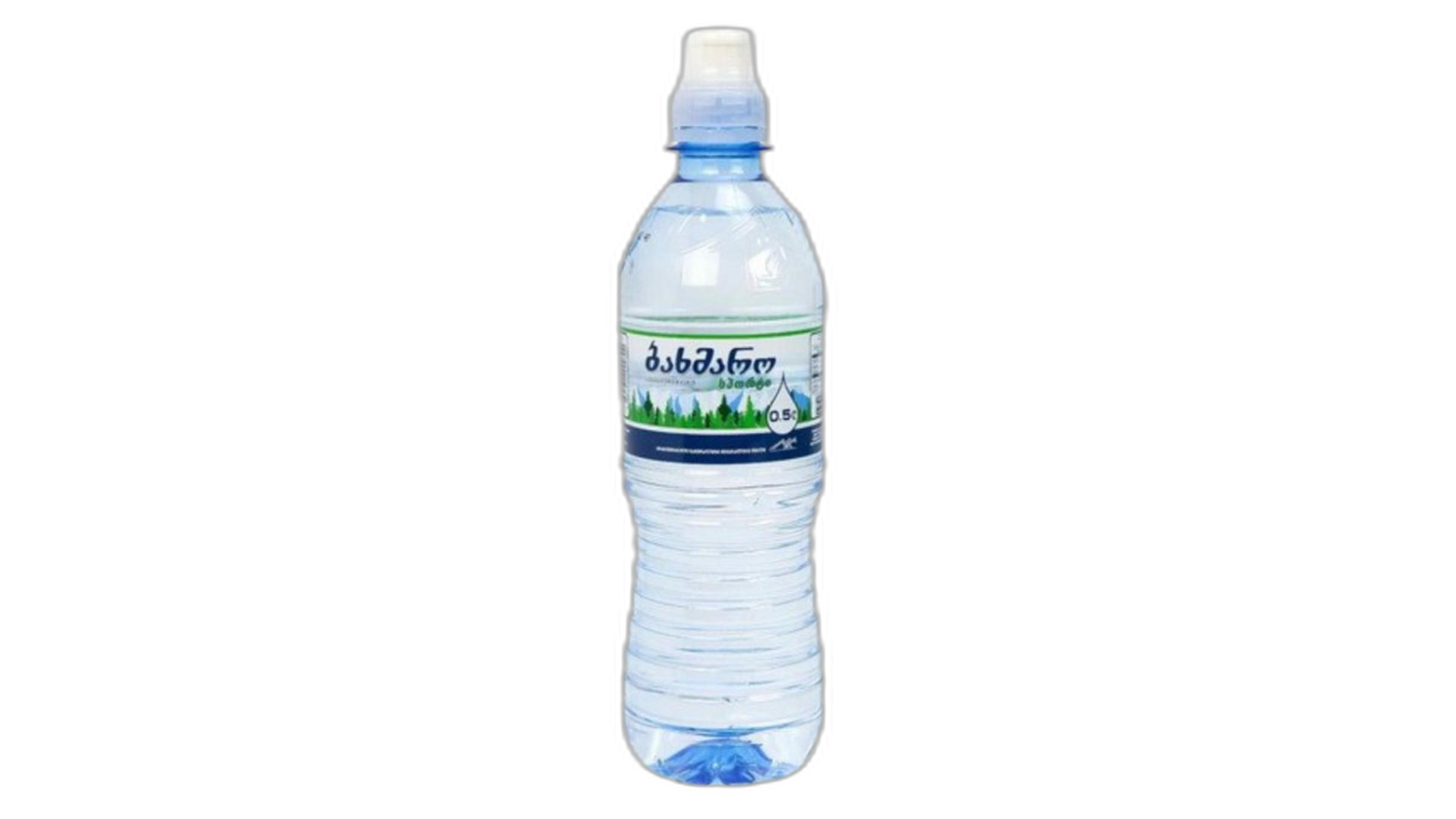 ბახმარო წყალი სპორტი პეტი 0.5 ლ/4865602000300