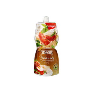 სლობოდა სოუსი 60% მდოგვის-220გრ/4600699508502