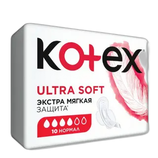 კოტექს ულტრა რბილი ჰიგიენური საფენი ნორმალი 10ც/5029053542669