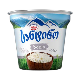 სანტინო ხაჭო 0% 180 გ./4860051006033