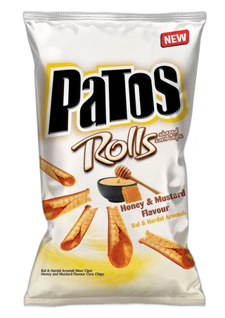 PATOS თაფლისა და მდოგვის ტორტილას როლები, 90 გ