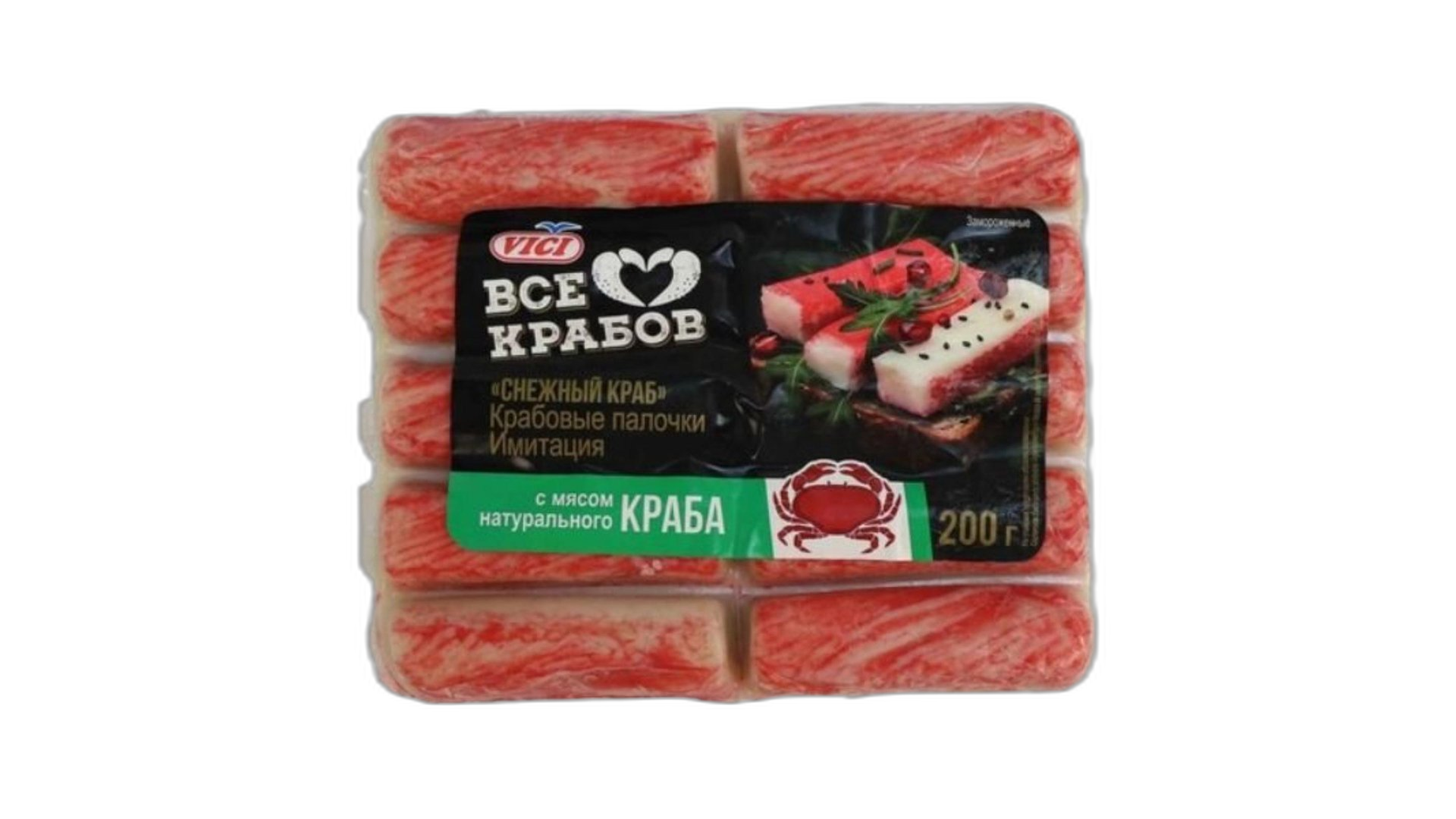 ვიჩი/VICI კრაბის ჩხირები 200 გრ/4770190055758