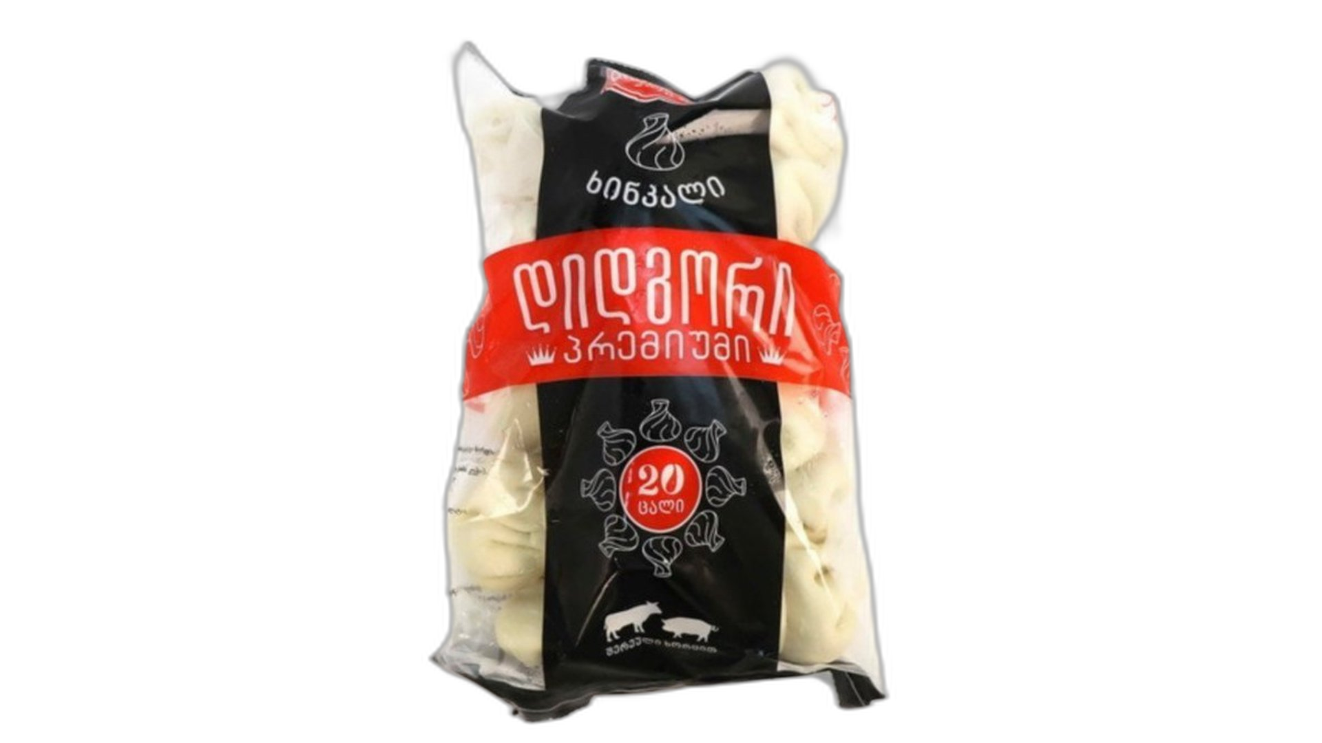 დიდგორი ხინკალი მთიულური შერეული ხორცით 20 ც/4860101980023